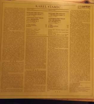 Carl Stamitz: Concertos For Violin And Orchestra In D Major And F Major