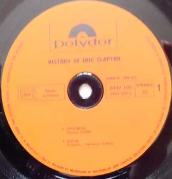 Eric Clapton: History Of Eric Clapton