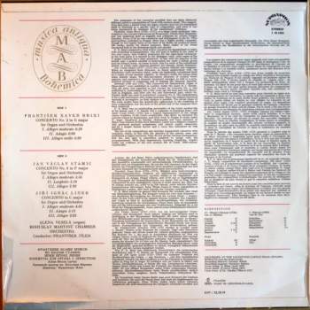 František Xaver Brixi: Organ Concertos