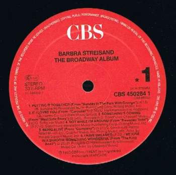 Barbra Streisand: The Broadway Album