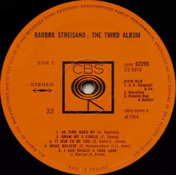 Barbra Streisand: The Third Album