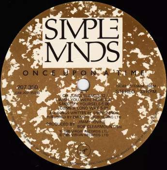 Simple Minds: Once Upon A Time