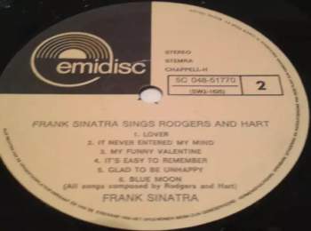 Frank Sinatra: Frank Sinatra Sings Rodgers And Hart