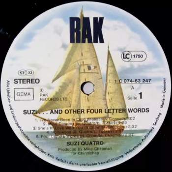 Suzi Quatro: Suzi... And Other Four Letter Words