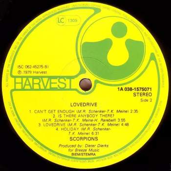 Scorpions: Lovedrive