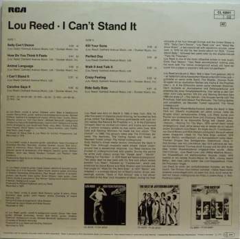Lou Reed: I Can't Stand It