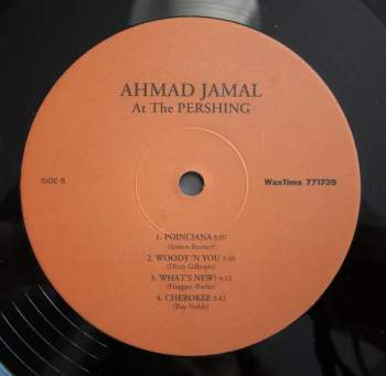 Ahmad Jamal Trio: Ahmad Jamal At The Pershing - But Not For Me