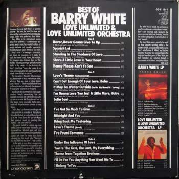 Barry White: Best Of Barry White, Love Unlimited & Love Unlimited Orchestra