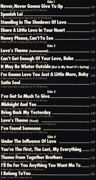 Barry White: Best Of Barry White, Love Unlimited & Love Unlimited Orchestra