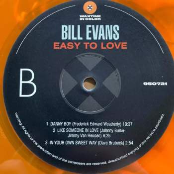 Bill Evans: Easy To Love LTD | CLR