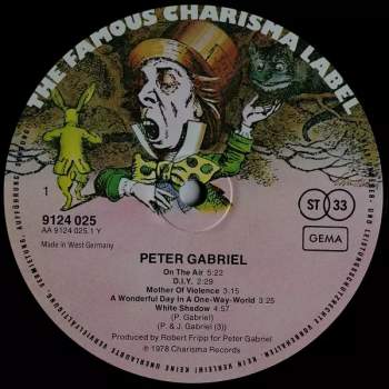 Peter Gabriel: Peter Gabriel