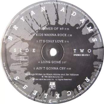 Bryan Adams: Reckless