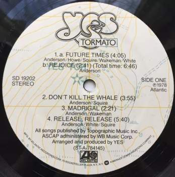 Yes: Tormato