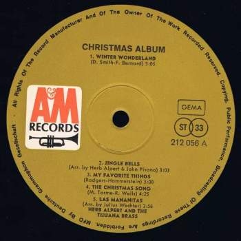 Herb Alpert & The Tijuana Brass: Christmas Album