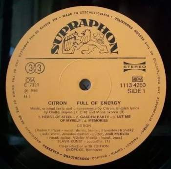 Citron: Full Of Energy