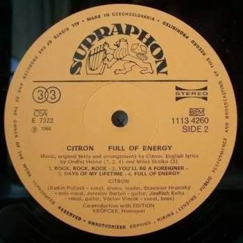 Citron: Full Of Energy