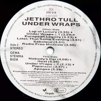 Jethro Tull: Under Wraps