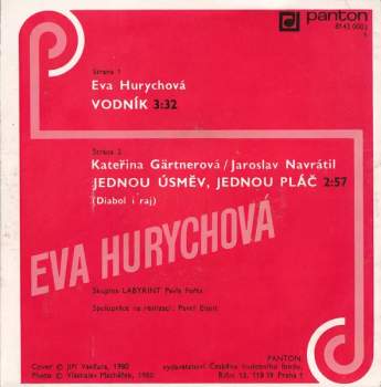 Eva Hurychová: Vodník / Jednou Úsměv, Jednou Pláč