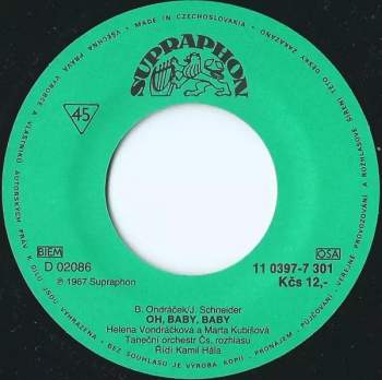 Marta Kubišová: Časy Se Mění / Oh, Baby, Baby