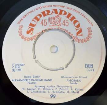 Alexander's Ragtime Band / Amorado / Slalom / Dálnice