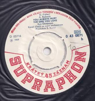 Eva Olmerová: Georgia On My Mind / You Always Hurt The One You Love