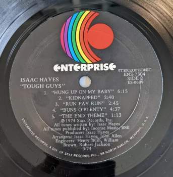 Isaac Hayes: Tough Guys (Music From The Soundtrack Of The Paramount Release 'Three Tough Guys')