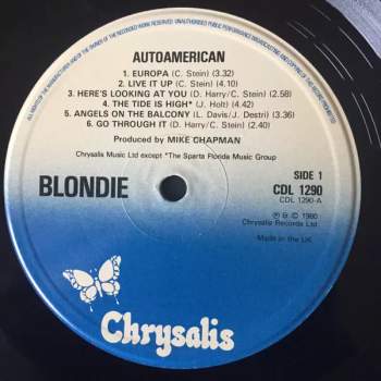 Blondie: AutoAmerican