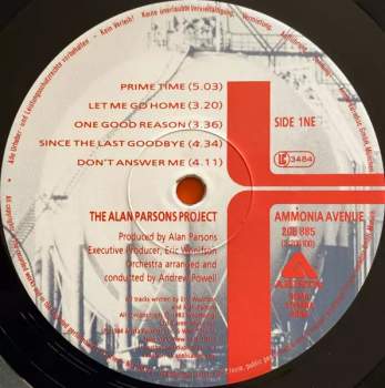 The Alan Parsons Project: Ammonia Avenue