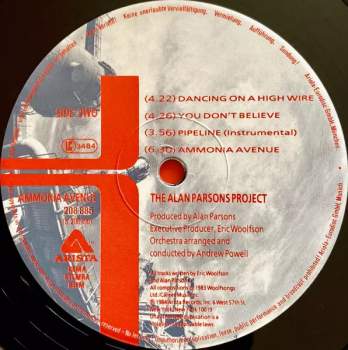 The Alan Parsons Project: Ammonia Avenue
