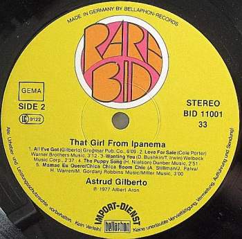 Astrud Gilberto: That Girl From Ipanema
