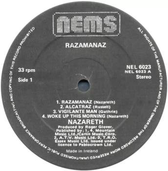 Nazareth: Razamanaz