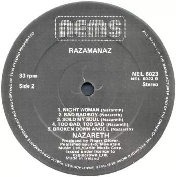 Nazareth: Razamanaz