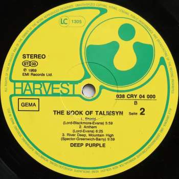 Deep Purple: The Book Of Taliesyn