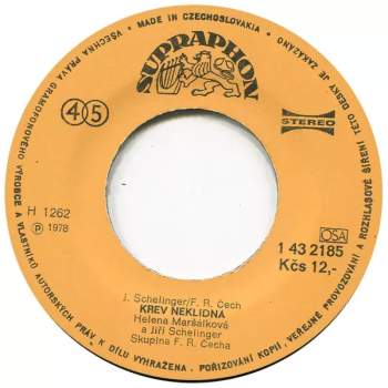 Jiří Schelinger: Sloní Bugy / Krev Neklidná