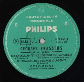 Georges Brassens: N° 4