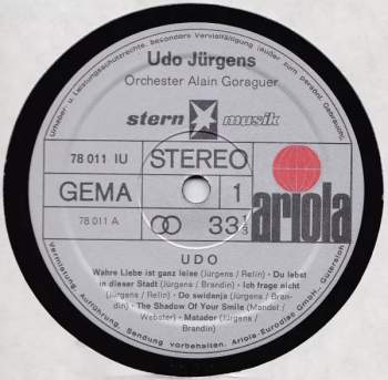 Udo Jürgens: Udo