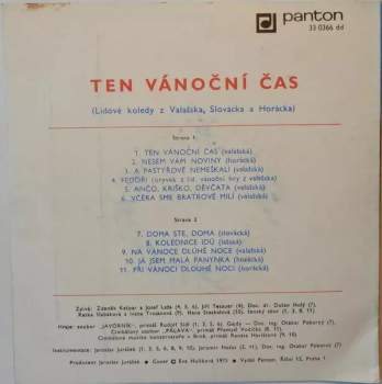 Unknown Artist: Ten Vánoční Čas