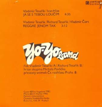 Yo Yo Band: Já Se S Tebou Loučím / Reggae Jenom Tak