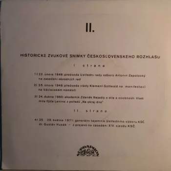 Various: 50 Let Čs. Rozhlasu 1923-1973 (II.)