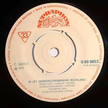 Various: 50 Let Čs. Rozhlasu 1923-1973 (II.)