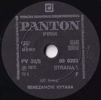 Jiří Jirmal: Renezanční Kytara