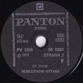 Jiří Jirmal: Renezanční Kytara