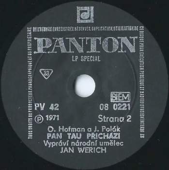 Jan Werich: Pan Tau Přichází % Pan Tau Naděluje