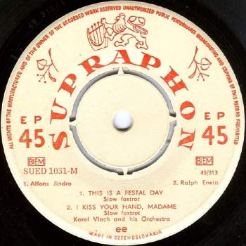 Karel Vlach Orchestra: This Is A Festal Day
