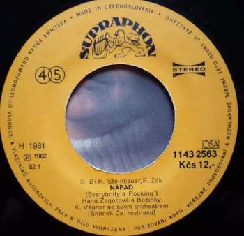 Hana Zagorová: Nápad (Everybody's Rocking') / Sloky Trochu Smutné Lásky