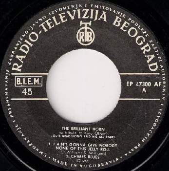 Louis Armstrong And His Orchestra: The Brilliant Horn (A Tribute To King Oliver)