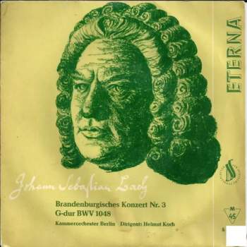 Johann Sebastian Bach: Brandenburgisches Konzert Nr. 3 G-dur BWV 1048