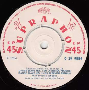 The Czech Philharmonic Orchestra: Danse Slave No. 11, 14, 3, 13