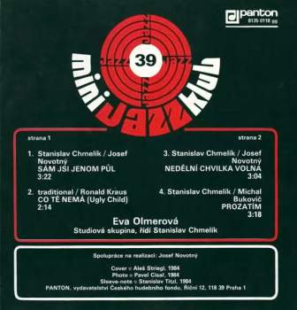 Eva Olmerová: Mini Jazz Klub 39