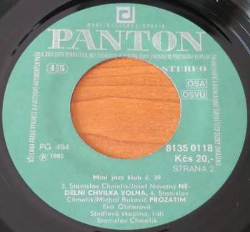 Eva Olmerová: Mini Jazz Klub 39